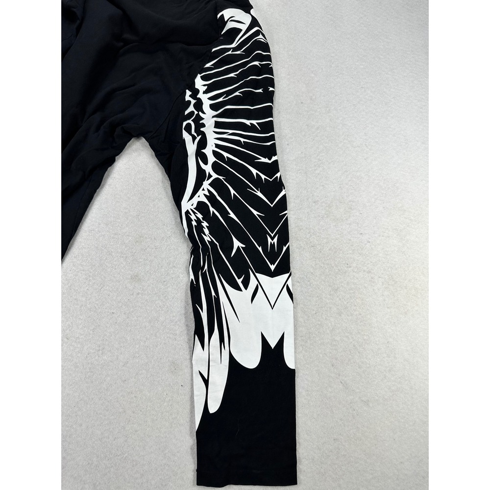 Hustle Gang Mens 2X Black Long Sleeve Graphic Tee Trap Legends Wing Print Shirt - Picture 5 of 8